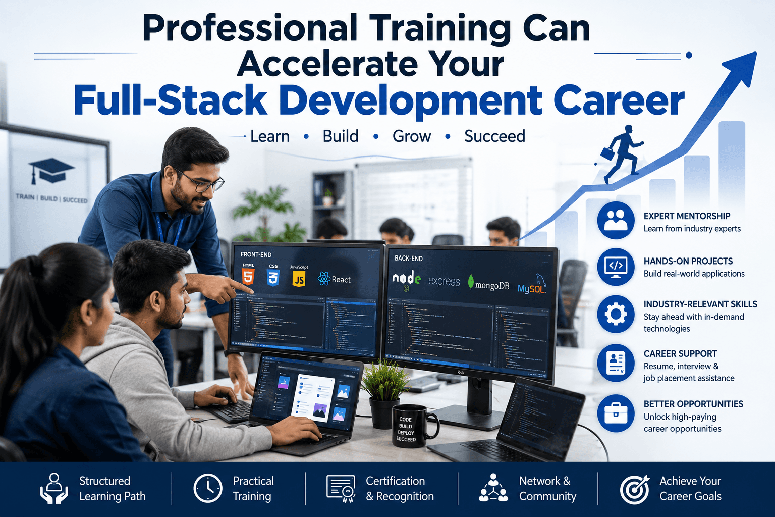 How Professional Training Can Accelerate Your Full-Stack Development Career